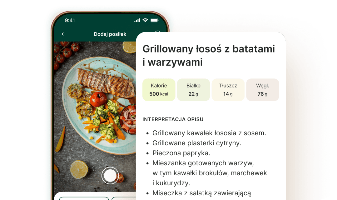 Dodawanie posiłków
